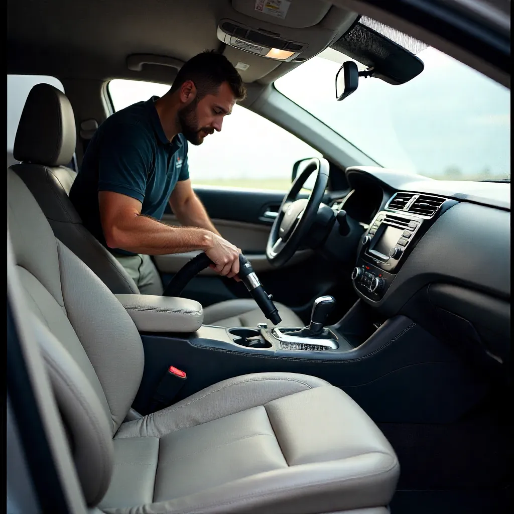 Interieur reiniging resultaat